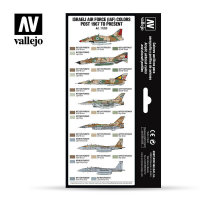 Set Israeli Air Force (IAF) Colors Post 1967 to Present (8)
