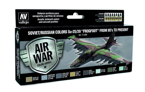 Soviet / Russian colors Su-25/39 "Frogfoot (8)