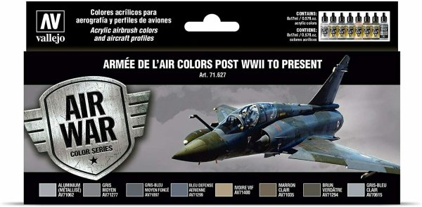 Armée de lAir colors post WWII to present