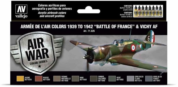 Armée de lAir colors 1939 to 1942 "Battle of France"