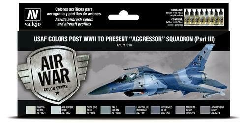 USAF colors post WWII to present "Aggressor" Squadron III