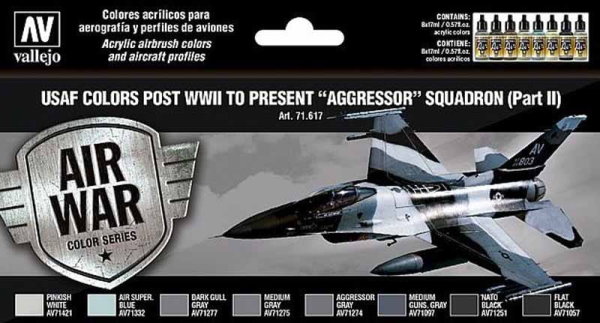 USAF colors post WWII to present "Aggressor" Squadron II (Part 2)