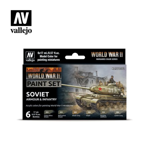 WWII Soviet Armour & Infantry (6)