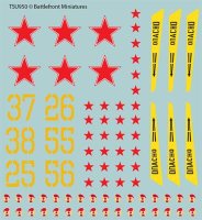 Soviet Decal Set (WWIII x4 Sheets)