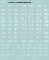 Soviet Decal Set (WWIII x4 Sheets)