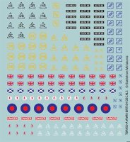 British Decal Set (WWIII x4 Decal Sheets)