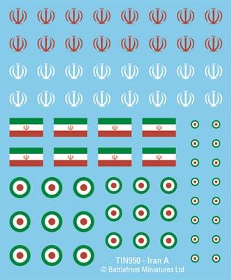 Iranian Decal Set (WWIII x4 Sheets)