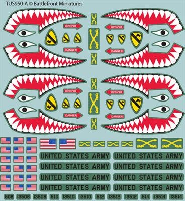 American Decal Set (WWIII x4 Sheets)