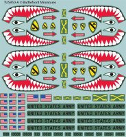 American Decal Set (WWIII x4 Sheets)