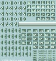 American Decal Set (WWIII x4 Sheets)