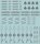 American Decal Set (WWIII x4 Sheets)