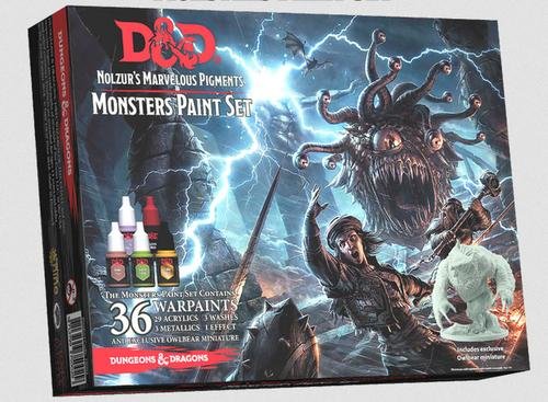 D&D Monsters Paint Set