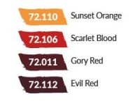 Red Color Set
