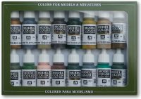 Set 14: WWII German Camouflage (16 Farben)
