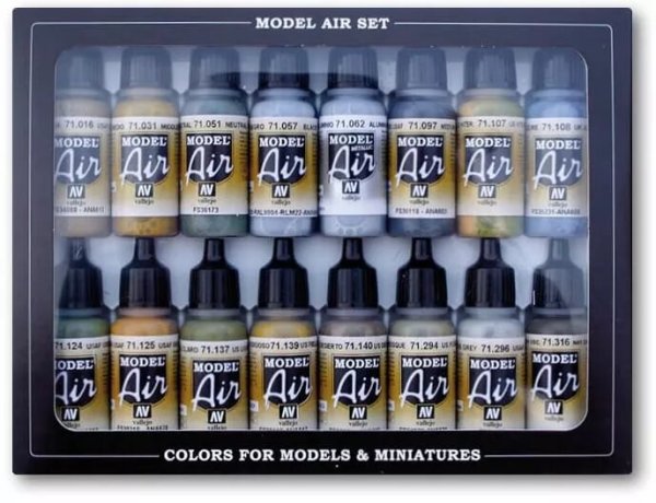 USAAF Aircraft Set (16)