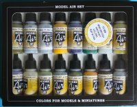 WWII British Aircraft RAF & FAA Paint Set (16)