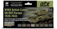 WWII British Colors UK/BEF/Europe 1939-1945