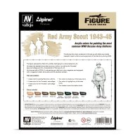 Alpine Red Army Scout 1943-45 by Jaume Ortiz (8 Farben)
