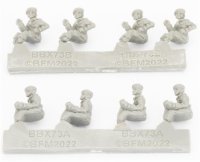 Jeep Recce Troop/SAS Section (4x Plastic)