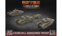 Churchill Armoured Troop (Plastic)