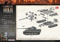 Tiger Heavy Tank Platoon (Mid War x2 Tanks Plastic)