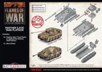 Panther (Late) Tank Platoon (5x Plastic)