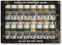Vallejo Model Color: Panzer Aces Set (16 Farben)...