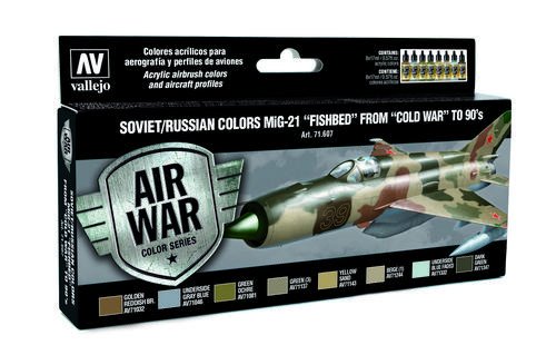 Soviet / Russian colors MiG-21 "Fishbed" (8)
